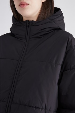 Gewatteerde Jas - Zwart