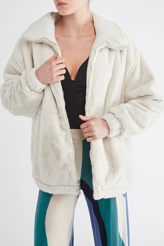 Dubbelzijdig Jasje - Ecru