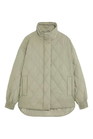 Gewatteerde Jas - Kaki