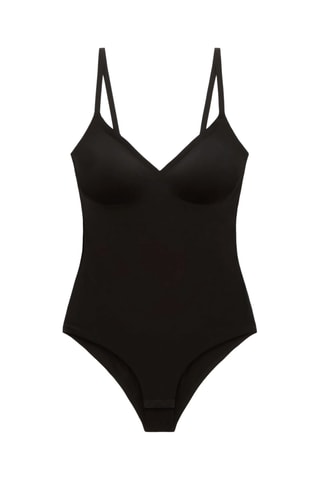 Mouwloze Bodysuit - Zwart