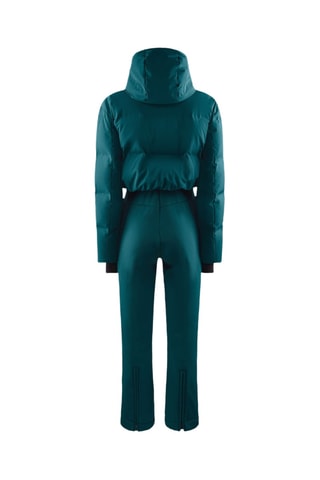 Jumpsuit met Capuchon - Smaragdgroen
