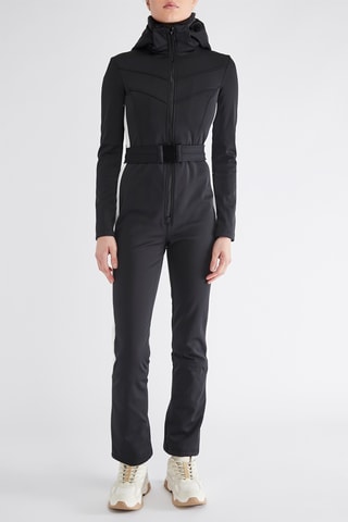 Jumpsuit met Capuchon - Zwart