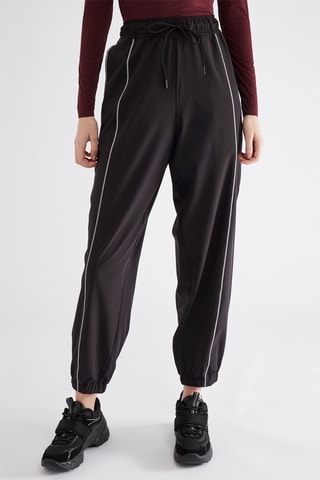 Broek Hoge Taille - Zwart