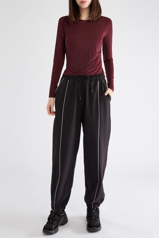 Broek Hoge Taille - Zwart