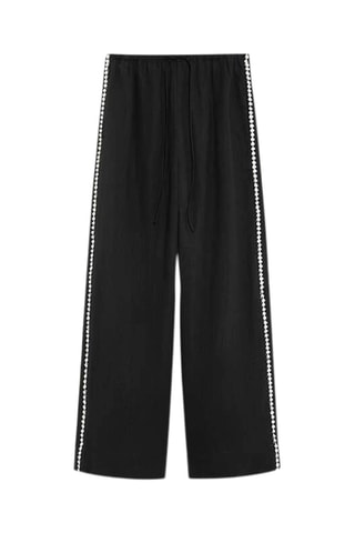 Linnen Broek - Zwart