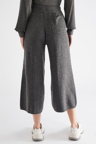 Driekwart Broek - Gemêleerd Donkergrijs