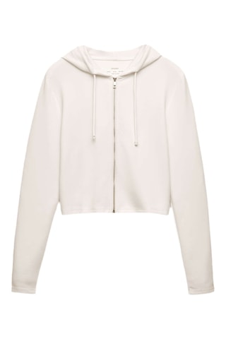 Sweater met Capuchon - Ecru