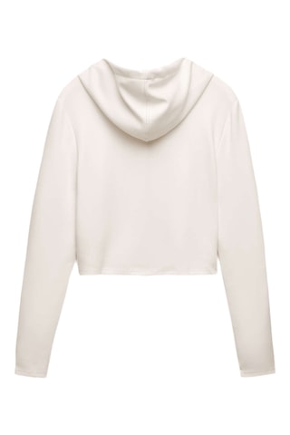 Sweater met Capuchon - Ecru