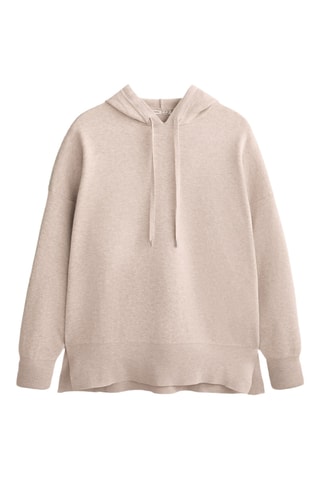 Trui met Capuchon - Taupe