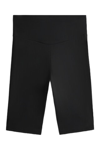 Wielrenbroekje met hoge taille - Zwart