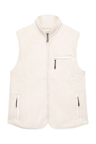 Mouwloos Jasje - Ecru