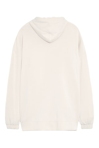 Sweater met Capuchon - Ecru