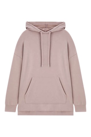 Oversized Sweater met Capuchon - Roze