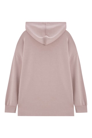 Oversized Sweater met Capuchon - Roze