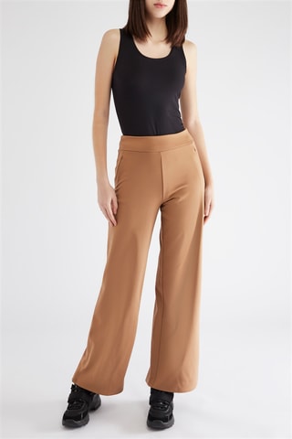 Broek Hoge Taille - Camel