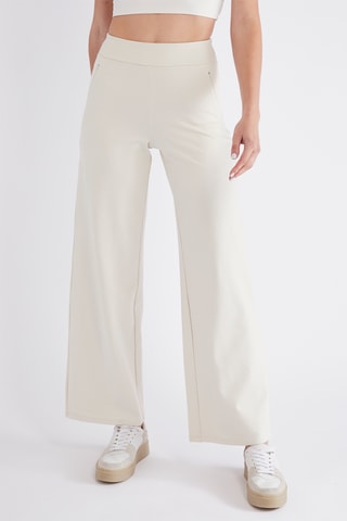 Broek Hoge Taille - Ecru