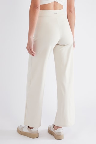 Broek Hoge Taille - Ecru