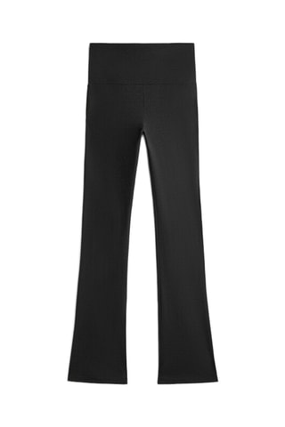 Broek Flare Cut - Zwart