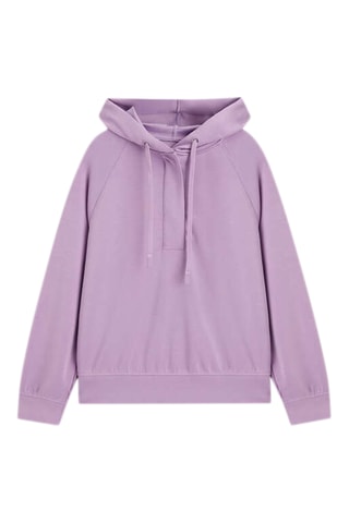 Sweater met Capuchon - Paars