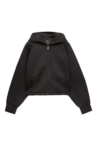 Sweater met Capuchon - Zwart