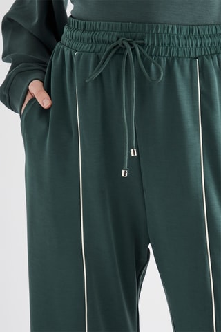Broek Hoge Taille - Donkergroen