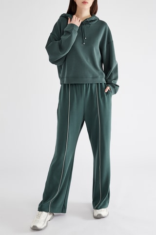 Broek Hoge Taille - Donkergroen