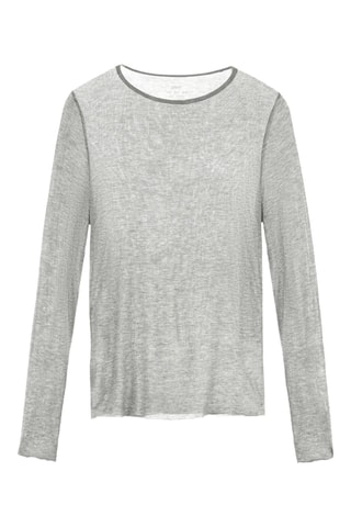 T-shirt - Gemêleerd Grijs