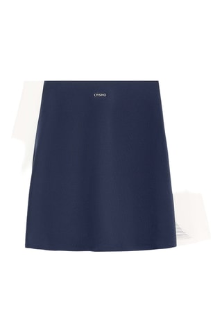 Trapezium Rok - Marineblauw