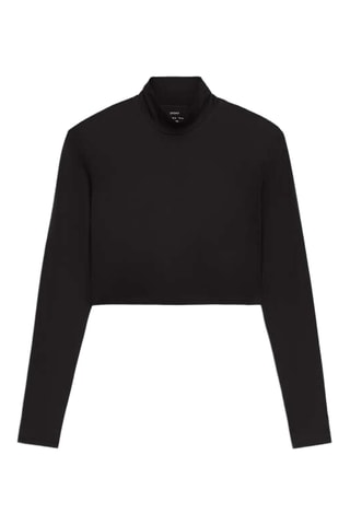 Crop Top - Zwart
