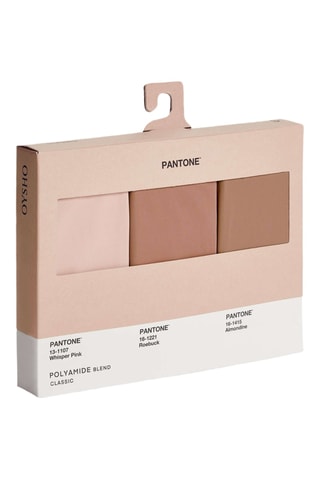 3 Onderbroeken - Nude en poederroze