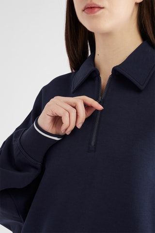 Sweater en Short - Marineblauw