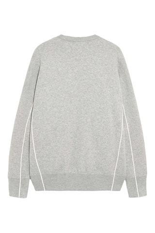 Sweater - Gemêleerd Lichtgrijs