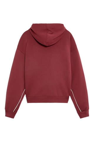 Sweater met Capuchon - Bordeauxrood