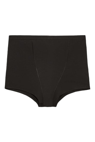 Menstruatieslip Hoge Taille - Zwart