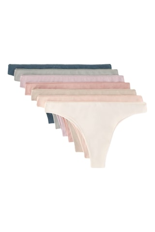 7 Tanga's - Lichtpaars en Roze