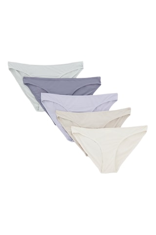 5 Onderbroeken - Donkerblauw en Lichtgrijs