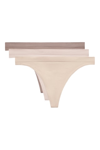 3 Strings - Beige en nude