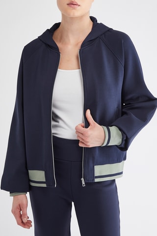 Jasje met Capuchon - Marineblauw