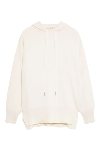 Sweater met Capuchon - Lichtbeige