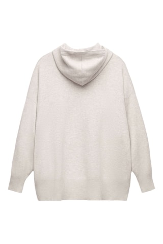 Sweater met Capuchon - Taupe