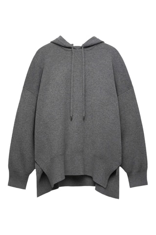 Sweater met Capuchon - Donkergrijs