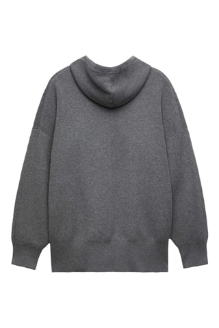 Sweater met Capuchon - Donkergrijs
