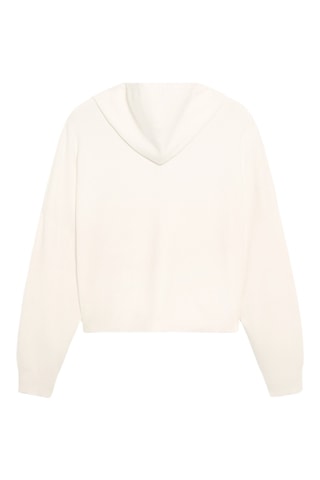 Vest met Capuchon - Ecru