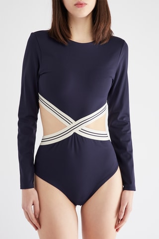 Badpak - Marineblauw