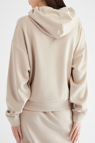 Sweater met Capuchon - Lichtgrijs