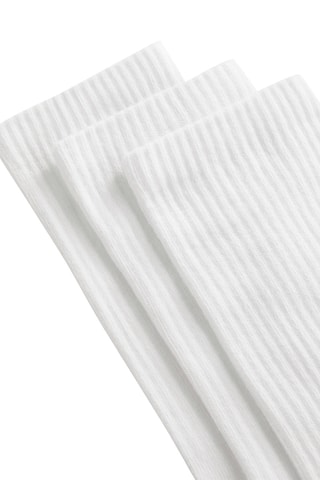 3 paar sokken - Wit