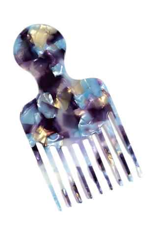 Kam - Paars en Hemelsblauw