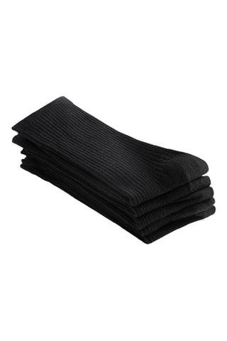 5 paar sokken - Zwart