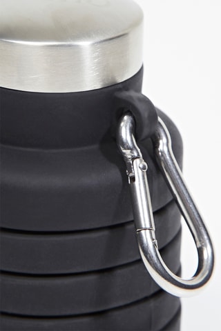 Silicone en Roestvrijstalen Fles 