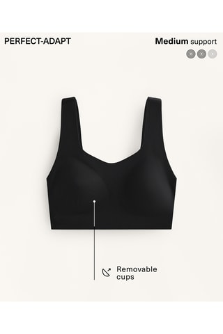Voorgevormde Bralette - Zwart